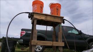 Simple Gravity Drip Irrigation [upl. by Corell]