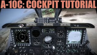 A10C Warthog Cockpit Familiarization Tutorial  DCS WORLD [upl. by Malcolm]