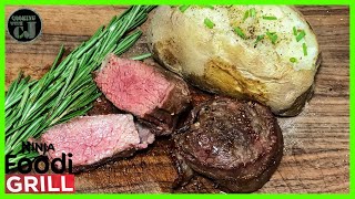 NINJA FOODI GRILL FILET MIGNON  Ninja Foodi Grill Recipes [upl. by Geraldine119]