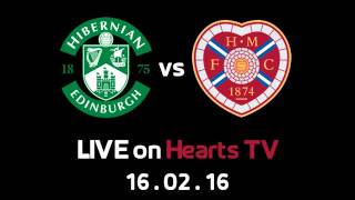 Hibernian vs Hearts  LIVE on Hearts TV [upl. by Nnylrahc678]