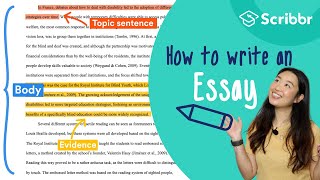 How to Write an Essay 4 Minute Stepbystep Guide  Scribbr 🎓 [upl. by Zerline]