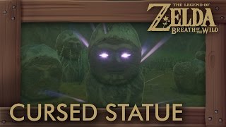 Zelda Breath of the Wild  The Cursed Statue Shrine Quest [upl. by Fifi]