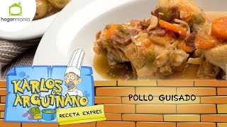 Karlos Arguiñano Receta de Pollo guisado [upl. by Ronda]