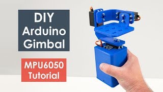 DIY Gimbal  Arduino and MPU6050 Tutorial [upl. by Ylecara116]