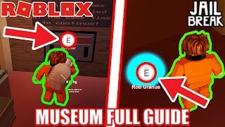 FULL GUIDE MUSEUM UPDATE in Roblox Jailbreak [upl. by Hescock]