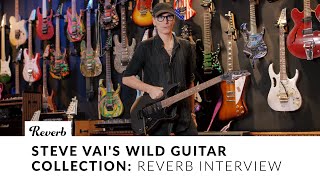 Steve Vais Wild Guitar Collection  Interview [upl. by Ariait196]