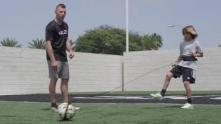 SKLZ StarKick Passing Technique Soccer Drill [upl. by Muryh884]