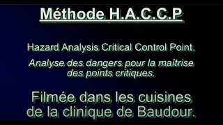 La méthode HACCP [upl. by Ruffo]