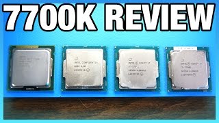 Intel i77700K Review Gaming Rendering Temps amp Overclocking [upl. by Terrie572]