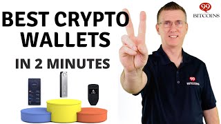 Best Cryptocurrency Wallets of 2024 in 2 minutes [upl. by Varick777]