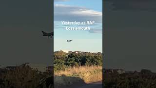 RAF Lossiemouth RAF lossiemouth aviation jet [upl. by Ettennal893]