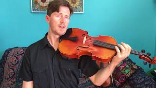 Viola beginner routine part 1 [upl. by Haldi]