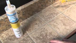 ColorFast Tile and Grout Caulking [upl. by Aihsiek]