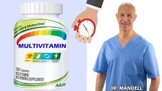 THE WORST TIME TO TAKE YOUR MULTIVITAMINS  Dr Alan Mandell DC [upl. by Naloc]