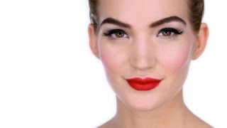 Pin Up Makeup Tutorial [upl. by Molini550]