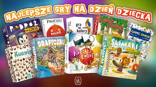 Najlepsze gry planszowe na DZIEŃ DZIECKA [upl. by Trant692]