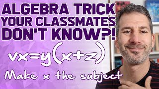 Rearranging tricky formulae for GCSE maths [upl. by Asaert]