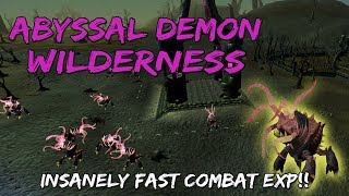 Abyssal Demon Wilderness Guide 2019  FAST Combat Exp Runescape 3 [upl. by Kissel]