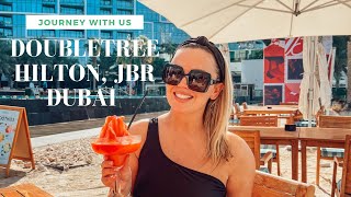 DOUBLETREE HILTON JBR DUBAI  WALKTHROUGH TOUR [upl. by Morell]