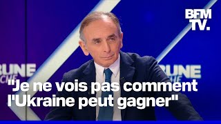 Guerre en Ukraine Algérie 2027 Linterview dÉric Zemmour en intégralité [upl. by Zelten]