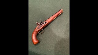 Pedersoli Flintlock 45 Cal Pistol Review [upl. by Elleyoj]