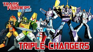 TRANSFORMERS THE BASICS on TRIPLE CHANGERS [upl. by Aisanat]