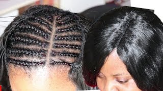 FULL SEW IN NO CLOSURE 13  NO LEAVE OUT  DETAILED TUTORIAL [upl. by Asylem797]