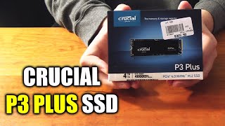 Crucial P3 Plus 4TB GEN4 NVME SSD Review amp Unboxing [upl. by Sidonie]