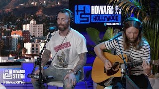 Adam Levine amp James Valentine “Memories” Live on the Howard Stern Show [upl. by Oiludbo494]