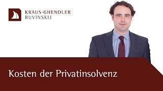 Kosten einer Privatinsolvenz  Erklärt vom Fachanwalt [upl. by Carlina319]