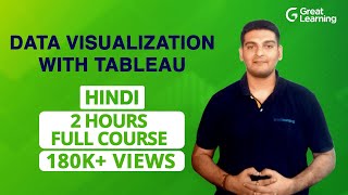 Data Visualization with Tableau  Tableau Tutorial for Beginners in 2022  Great Learning [upl. by Rape]