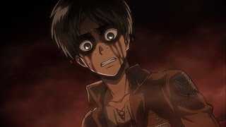 Attack on Titan  Eren turns into Titan for first time HD [upl. by Naus]