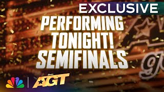 This Weeks Lineup  AGT Semifinals  AGT 2024 [upl. by Rabbaj]