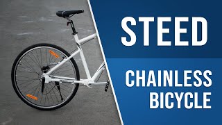 Chainless Bicycle  Steed Dynamics TCS  Ride and Review [upl. by Kunkle]