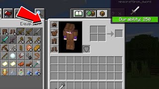 This Texture Pack Add A Durability View To Your Armour and Tools Minecraft BE 116 [upl. by Mailliwnhoj725]