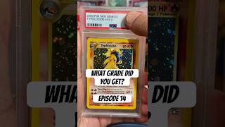 What Grade Did You Get  Episode 14  Vintage Edition with NEO Typhlosion pokemon [upl. by Ahsinyar]