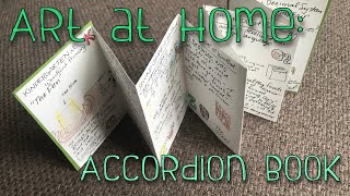 Art at Home Accordion Book [upl. by Fitzpatrick635]