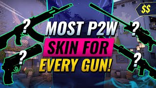 BEST PAYTOWIN Skin For EVERY GUN  Valorant [upl. by Geerts]