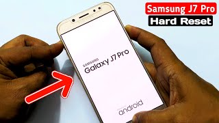 Samsung J7 Pro SM J730 Hard Reset Pattern Unlock Easy Trick With Keys [upl. by Issi]