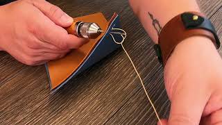 Using the Speedy Stitcher Sewing Awl [upl. by Gant773]