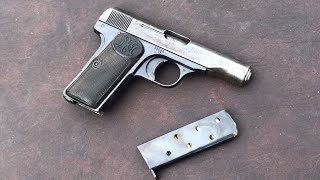 FN Model 1910 32 ACP History amp Shooting Demo [upl. by Pronty]