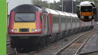 Trains at Melton Mowbray [upl. by Aneetsirk]