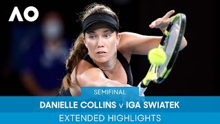 Danielle Collins v Iga Swiatek Extended Highlights SF  Australian Open 2022 [upl. by Jamey600]