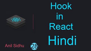 React tutorial in Hindi 28 Hooks in ReactJs [upl. by Nealey]