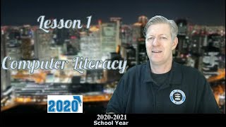 Computer Literacy Lesson 1 2020 Introduction basics [upl. by Karmen]