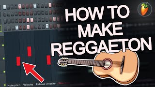 How To Make Reggaeton Beats In FL Studio Making A Beat From Scratch [upl. by Hibben]