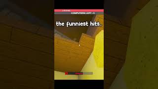 the funniest hits roblox fleethefacilityroblox shorts [upl. by Neerbas]