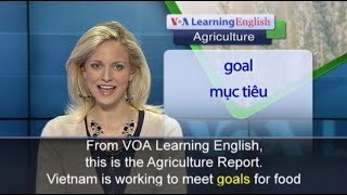 Phát âm chuẩn cùng VOA  Anh ngữ đặc biệt Vietnam Food Safety VOAAg [upl. by Whitson199]