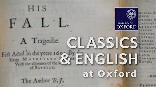 Classics and English at Oxford University [upl. by Ethelstan]