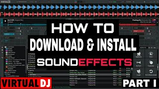 VIRTUAL DJ  How To DOWNLOAD SOUND EFFECTS and DJ DROPS  virtual dj 2022  2021 [upl. by Notkcorb]